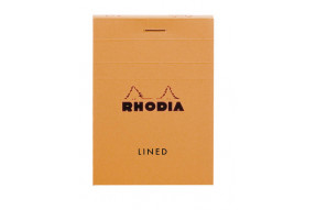 RHODIA - Bloc notes - 7,4 x 10,5 cm - 80 pages - petits carreaux - 80G -  AvenueBoutique